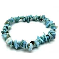 Bracelet en perles chips Larimar – Spiritual-Deity