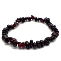 Bracelet perles chips en pierre naturelle Grenat – Spiritual-Deity