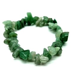 Bracelet en perles chips Aventurine Verte – Spiritual-Deity