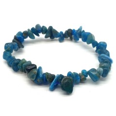 Bracelet perles chips en pierre naturelle Apatite – Spiritual-Deity