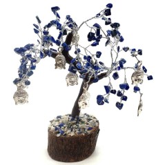 Arbre du Bonheur Lapis Lazuli Bouddha 160pcs