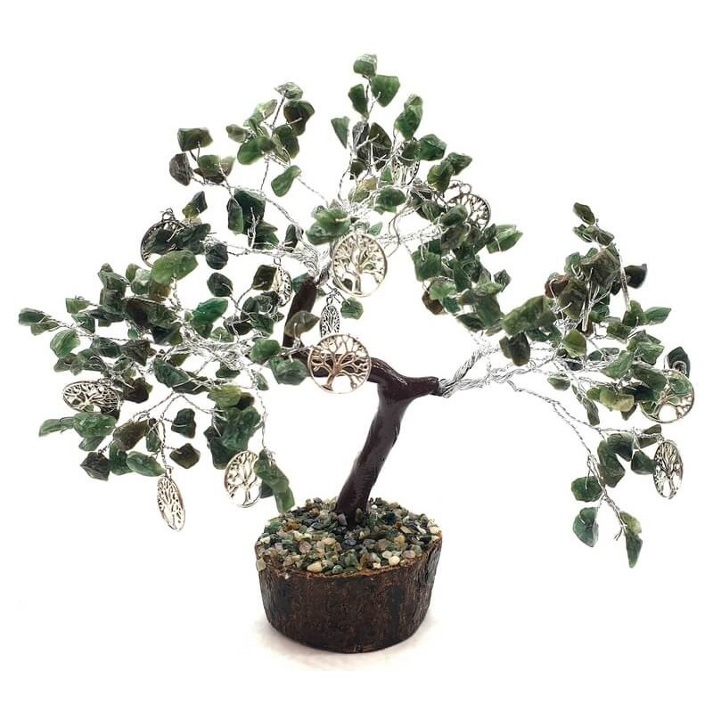 Arbre du Bonheur Jade Verte Arbre de Vie 300pcs