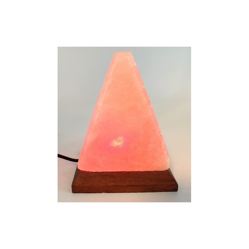 Mini Lampe de Sel USB Pyramide Multi 1KG