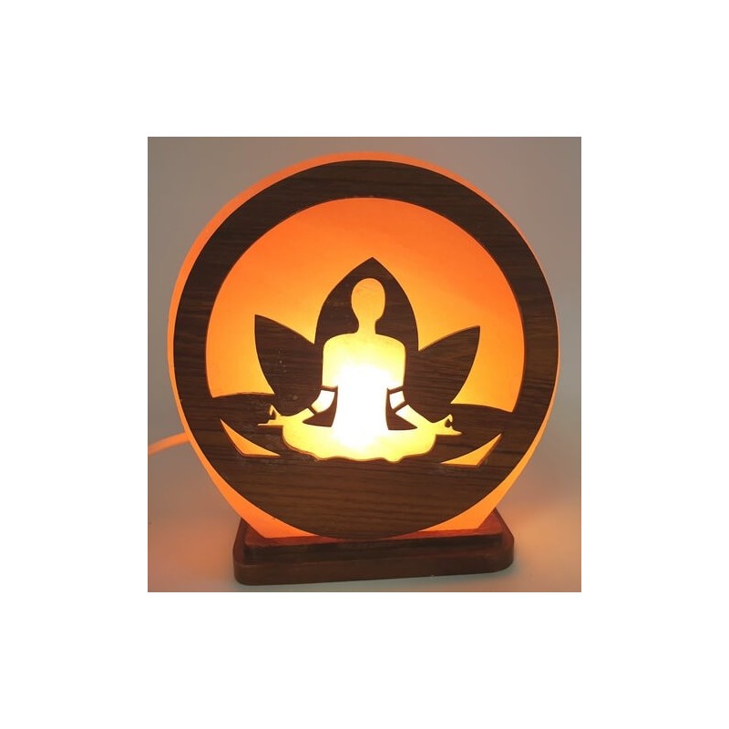 Lampe de Sel Yoga Méditation 5KG