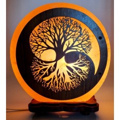 Lampe de Sel Arbre de Vie Yin-Yang 5KG