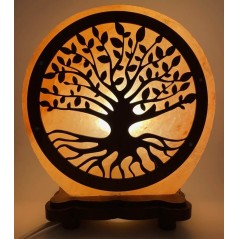 Lampe de Sel Himalaya Arbre de Vie Bis 5KG