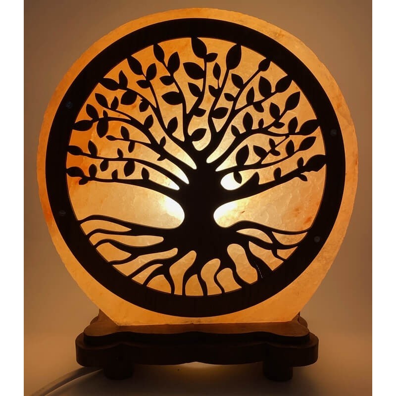 Lampe de Sel Himalaya Arbre de Vie Bis 5KG