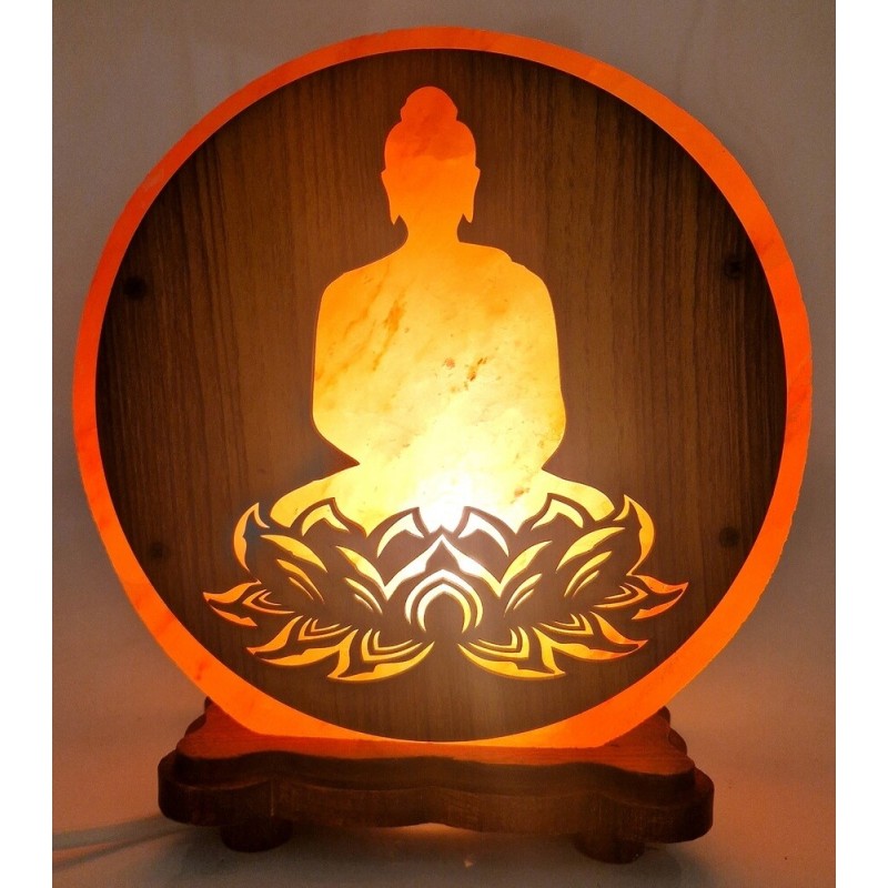 Lampe de Sel Bouddha Lotus 5KG