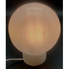 Lampe Sélénite Sphère 16cm