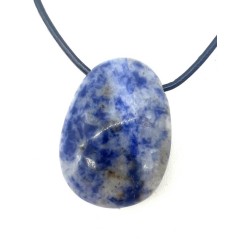 Sodalite roulée Percée 3cm