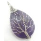 Pendentif Arbre de Vie - Améthyste