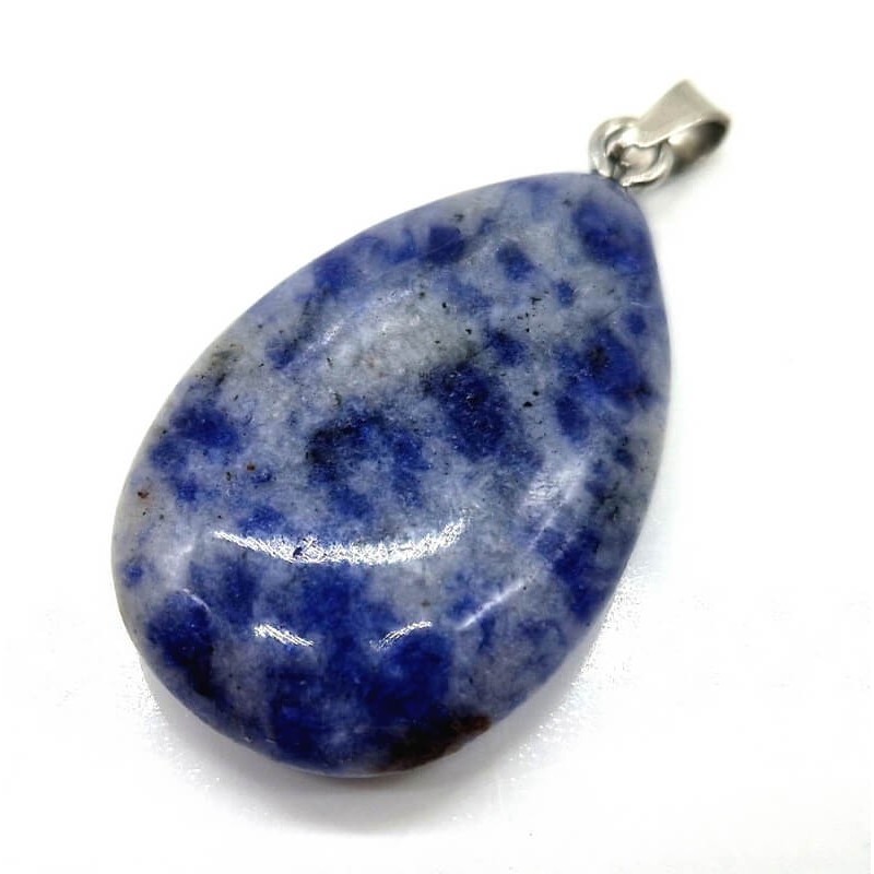 Pendentif Goutte Sodalite