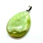 Pendentif Goutte Jade Verte