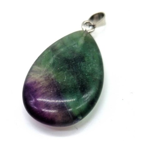 Pendentif Goutte Fluorite