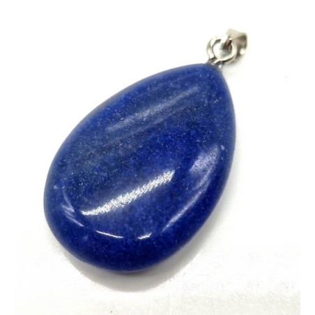 Pendentif Goutte Aventurine Bleue