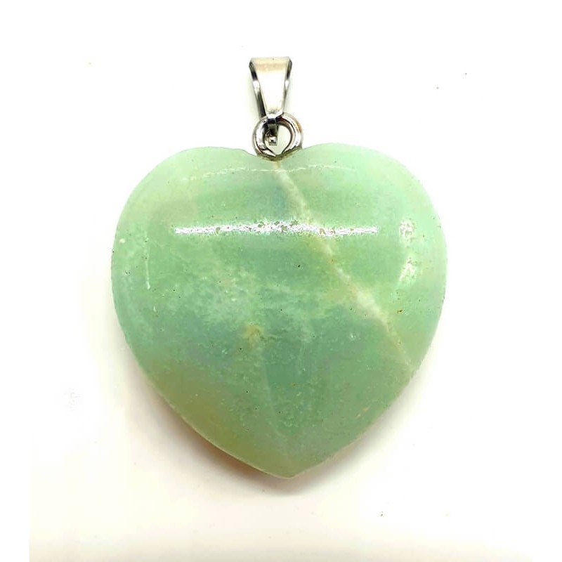 Pendentif Coeur Amazonite