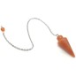 Pendule Goutte Aventurine Orange 3cm