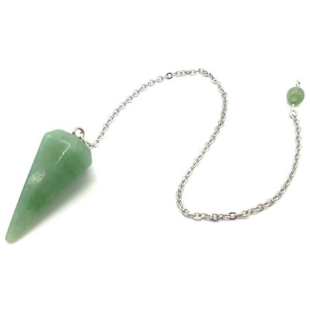 Pendule conique Aventurine Verte 3.5cm