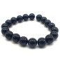 Bracelet Tourmaline Noire perles 10mm