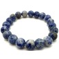 Bracelet Sodalite perles 10mm