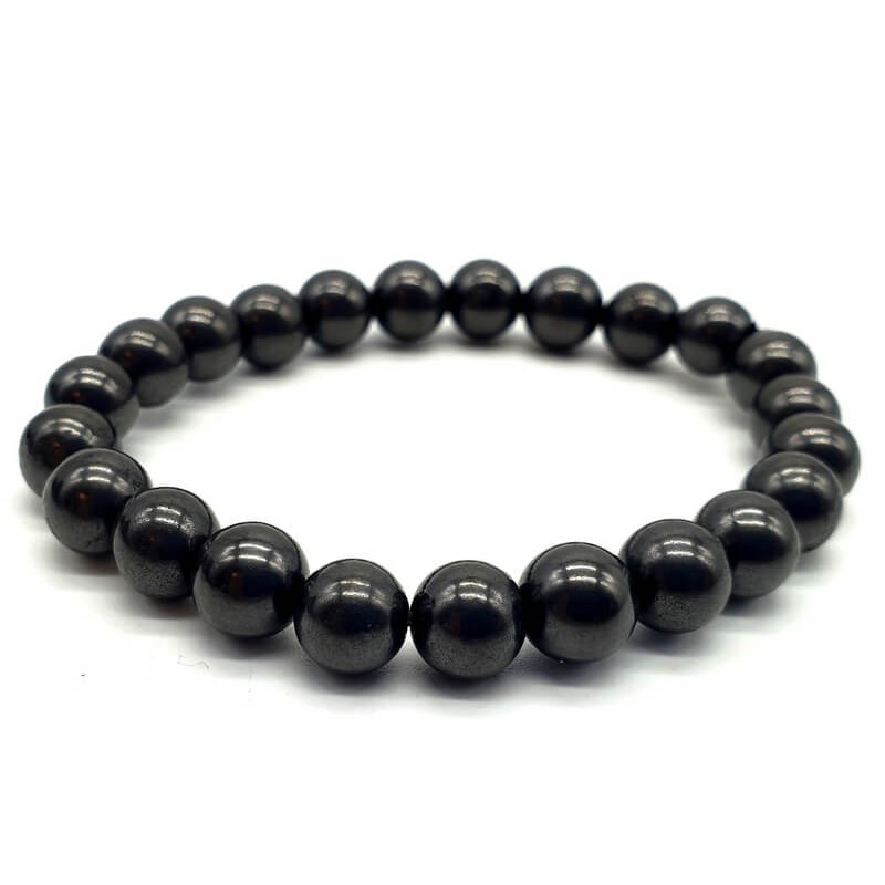 Bracelet Shungite perles 8mm