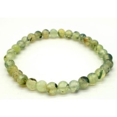 Bracelet Prehnite perles 6mm