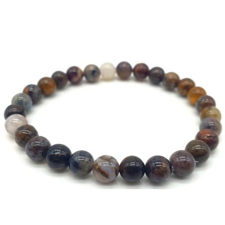 Bracelet Pietersite perles 6mm