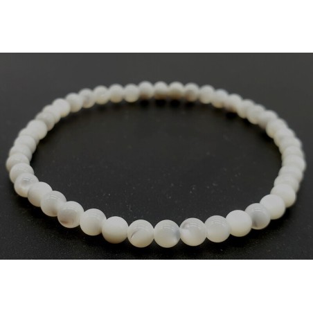 Bracelet Nacre perles 4mm