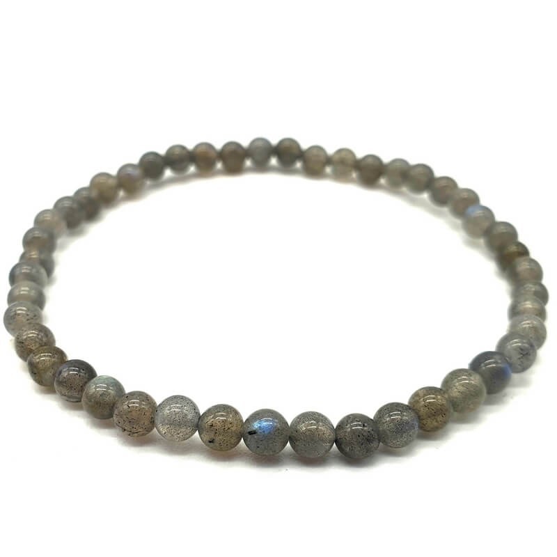 Bracelet Labradorite  perles 4mm