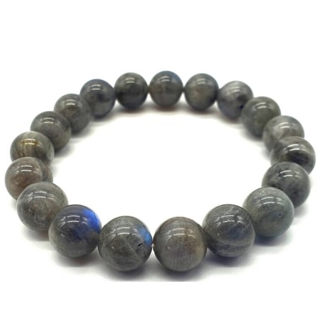 Bracelet Labradorite  perles 10mm