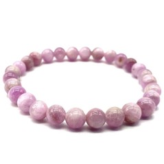 Bracelet Kunzite perles 6mm