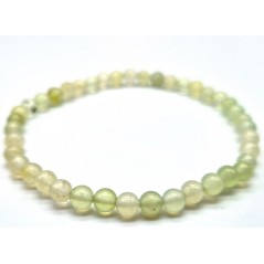 Bracelet Jade Verte perles 4mm