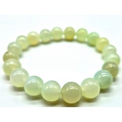 Bracelet Jade Verte perles 10mm