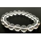 Bracelet Cristal de Roche perles 10mm