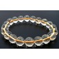 Bracelet Citrine Naturelle perles 10mm