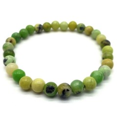 Bracelet Chrysoprase perles 6mm