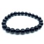 Bracelet Spinelle Noire perles 8mm