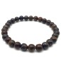 Bracelet Bronzite perles 6mm