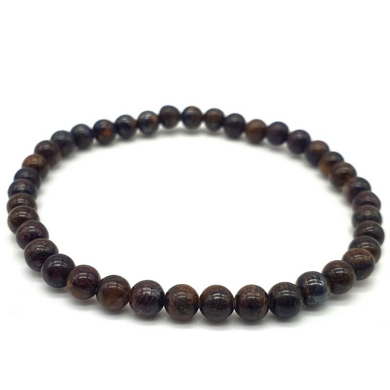 Bracelet Bronzite perles 4mm