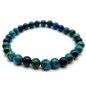 Bracelet Azurite 'AAA' perles 6mm