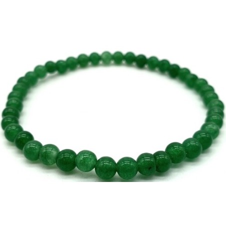 Bracelet Aventurine Verte perles 4mm