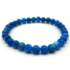 Bracelet Apatite 'AAA' perles 6mm