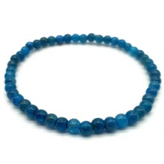 Bracelet Apatite 'AAA' perles 4mm