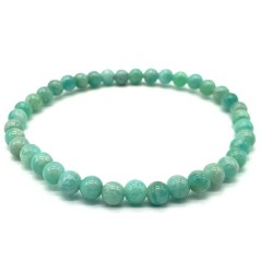 Bracelet Amazonite  perles 4mm