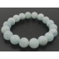 Bracelet Aigue Marine perles 10mm