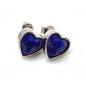 Boucles d'oreilles Argent 925 Lapis Lazuli Cur