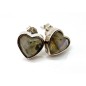 Boucles d'oreilles Argent 925 Labradorite Cur