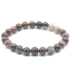 Bracelet agate fossile