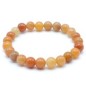 Bracelet Aventurine Orange perles 8mm