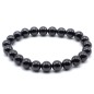 Bracelet Spinelle Noire perles 8mm